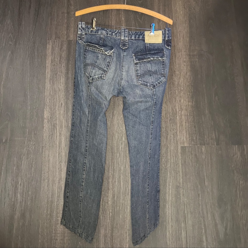 Armani Jeans Made in Italy Straight Leg Denim Size 8
